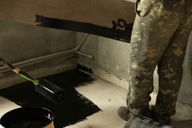 Basement Sealant Application